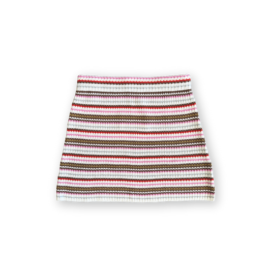 GROWN Adults Sunshine Stripe Knit Skirt
