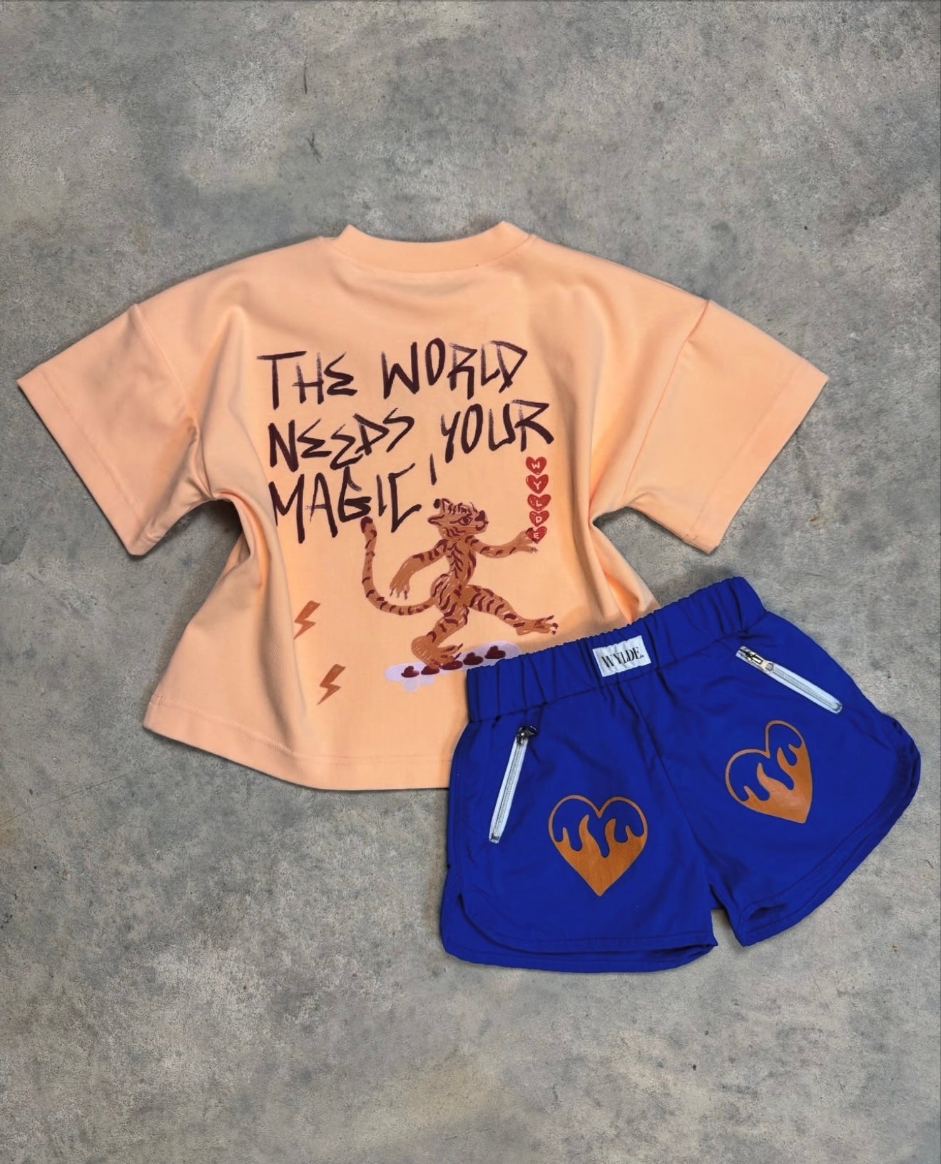 WYLDE THE LABEL Blaze Shorts | Cobalt