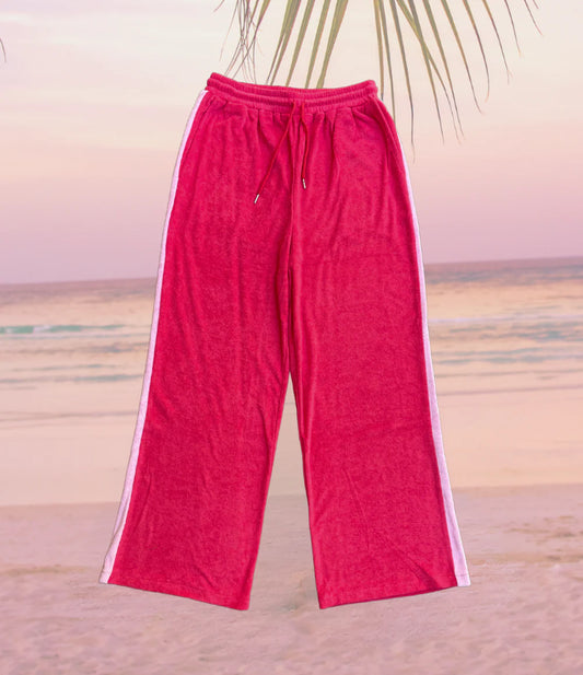 ALAKAI Lucky Day Terry Pants | Red