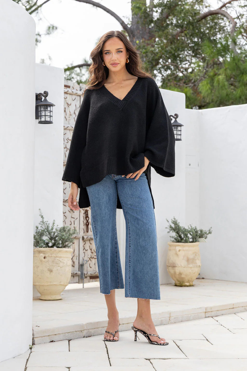 Gigi Knit Jumper | Black