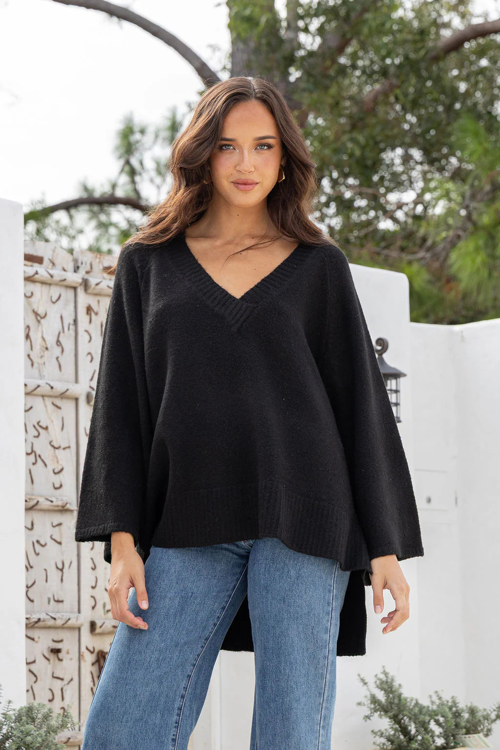 Gigi Knit Jumper | Black