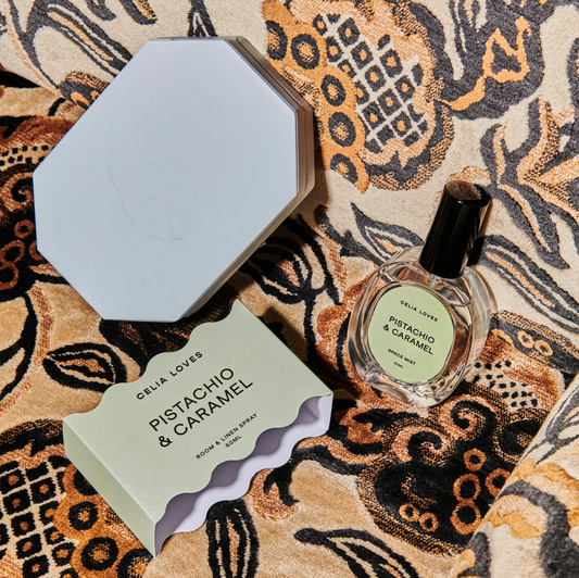 CELIA LOVES Pistachio & Caramel Room Spray 50mls