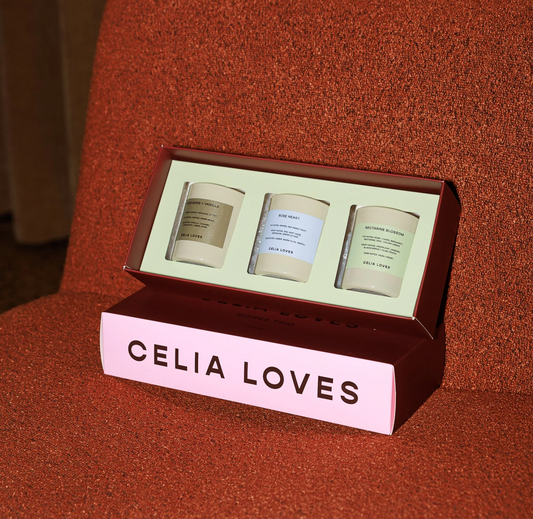 CELIA LOVES Trio Candle Set | Soirée