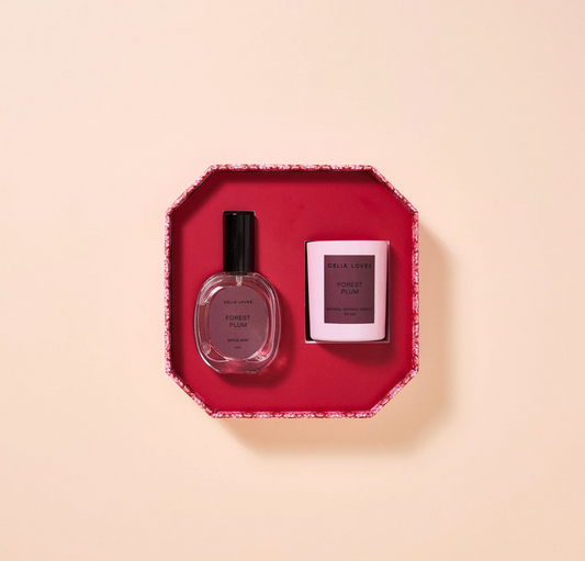 CELIA LOVES Candle & Room Spray Duo Set | Forest Plum
