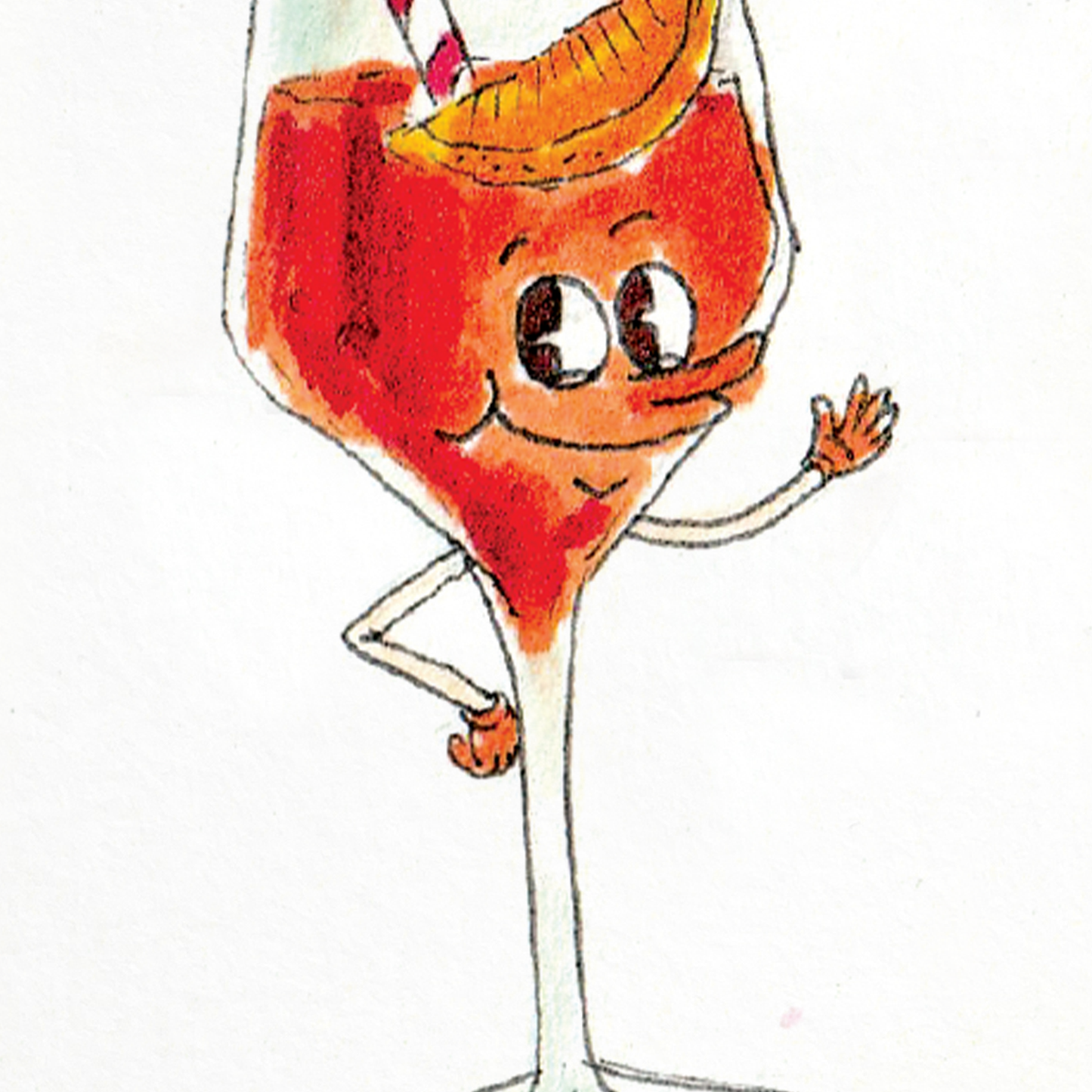 WELL DRAWN Merry Spritzmas