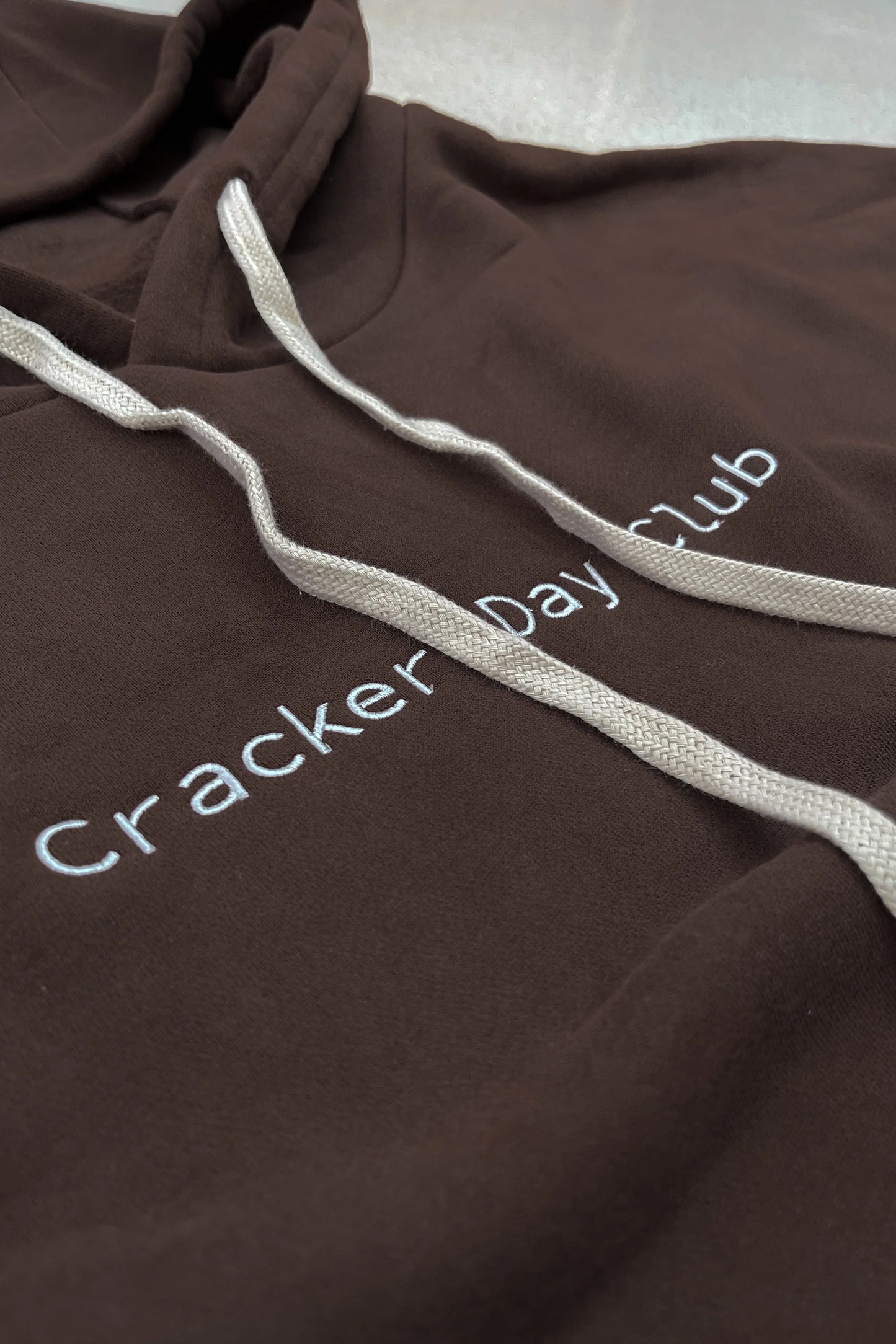 CRACKER DAY CLUB Cloud Racer Hoodie | Chocolate