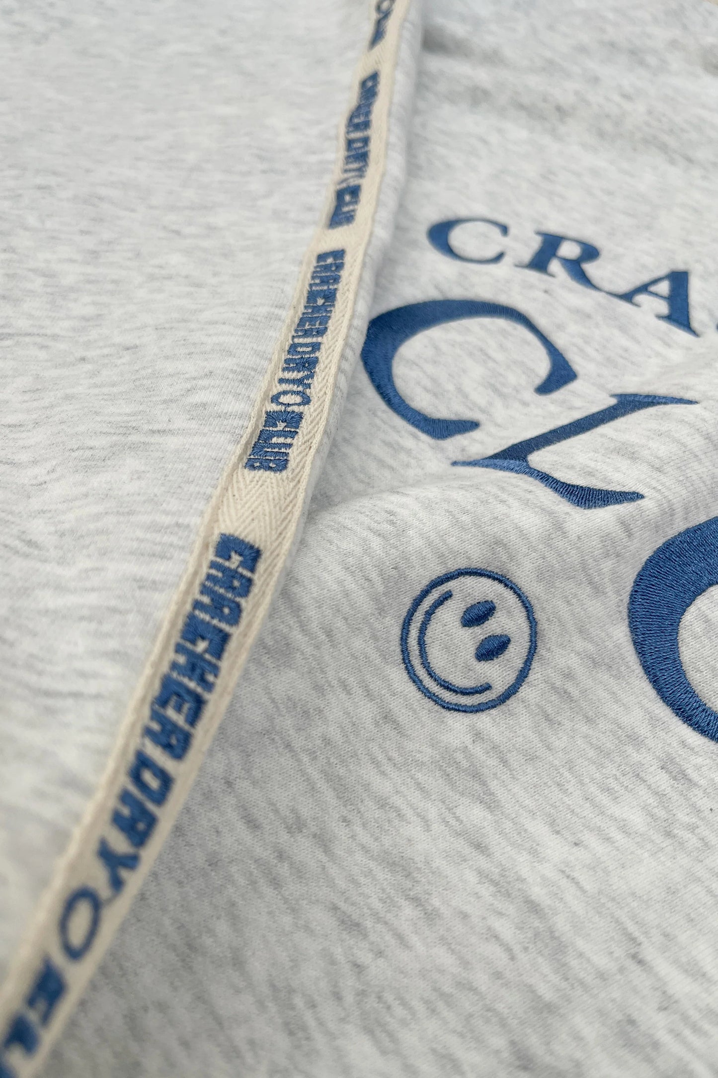 CRACKER DAY CLUB Cloud Quarter Zip Sweater | Grey Marle
