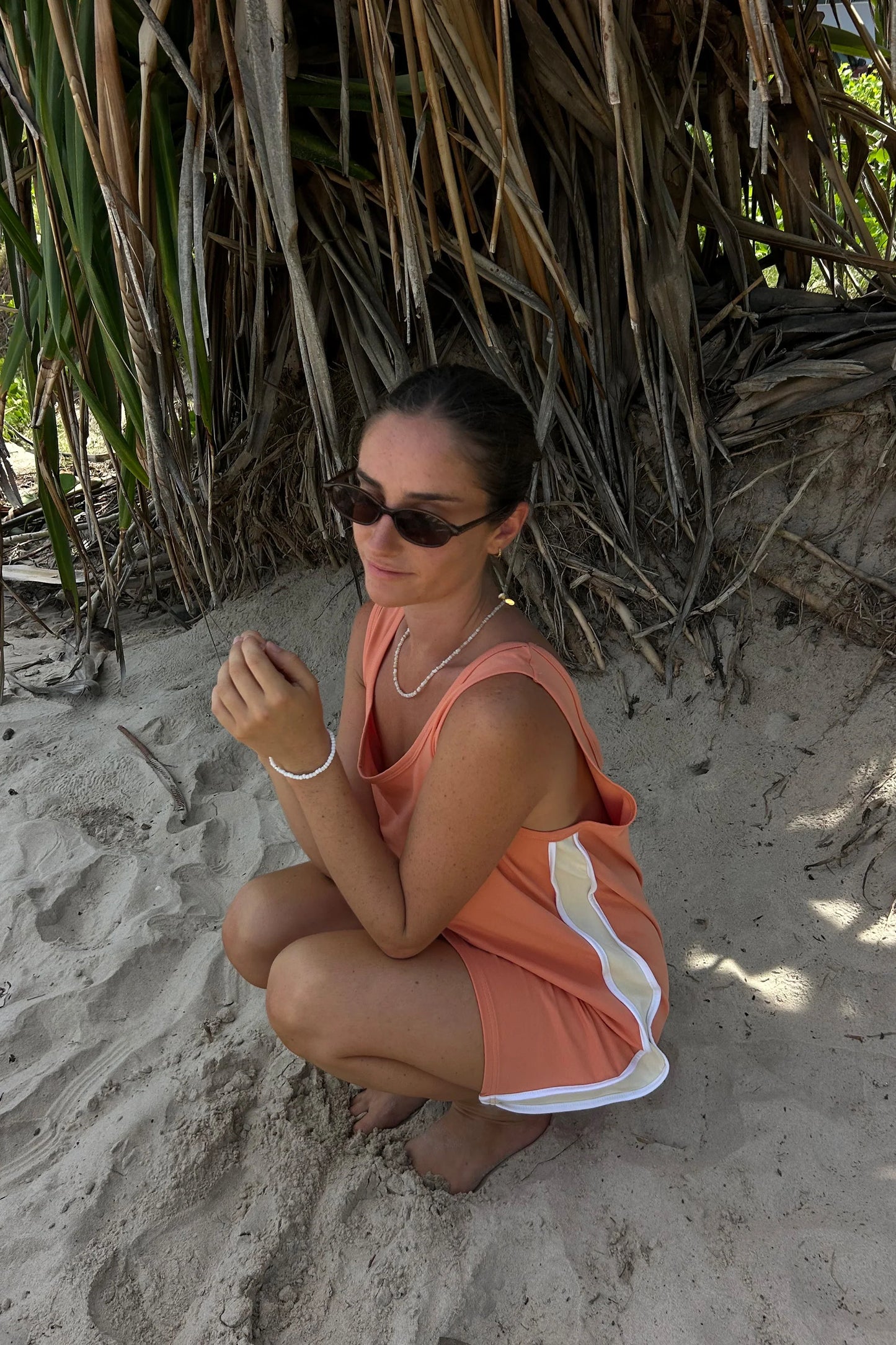 CRACKER DAY CLUB Marli Retro Dress | Orange