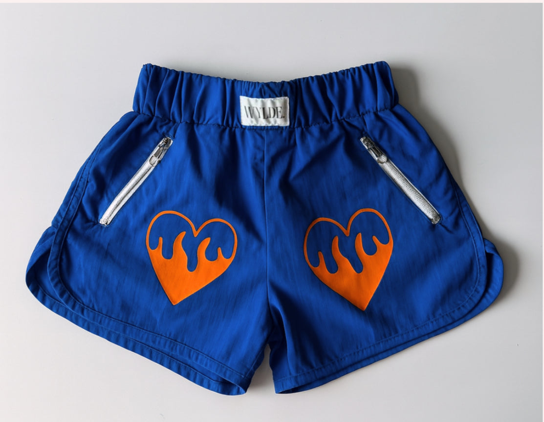 WYLDE THE LABEL Blaze Shorts | Cobalt
