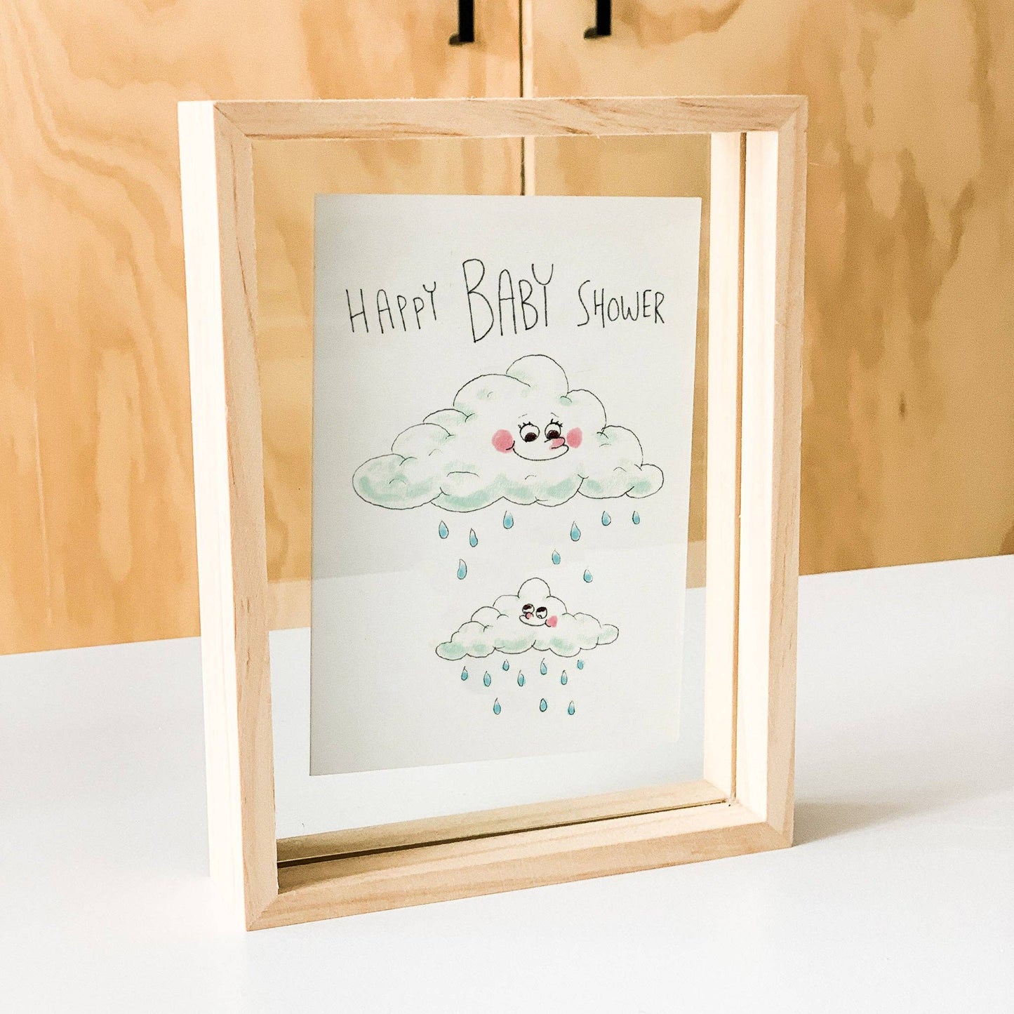 WELL DRAWN Happy Baby Shower