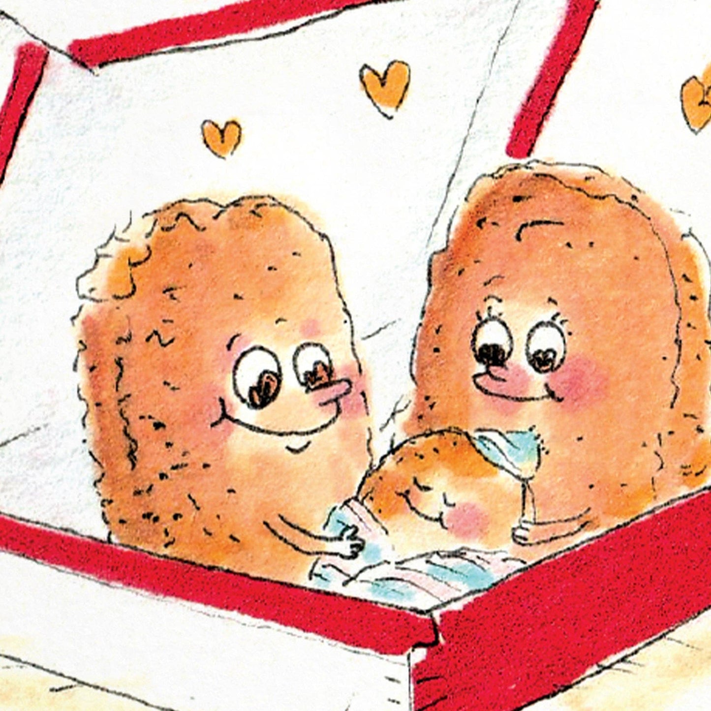 WELL DRAWN Congratulations on Your Little Nugget