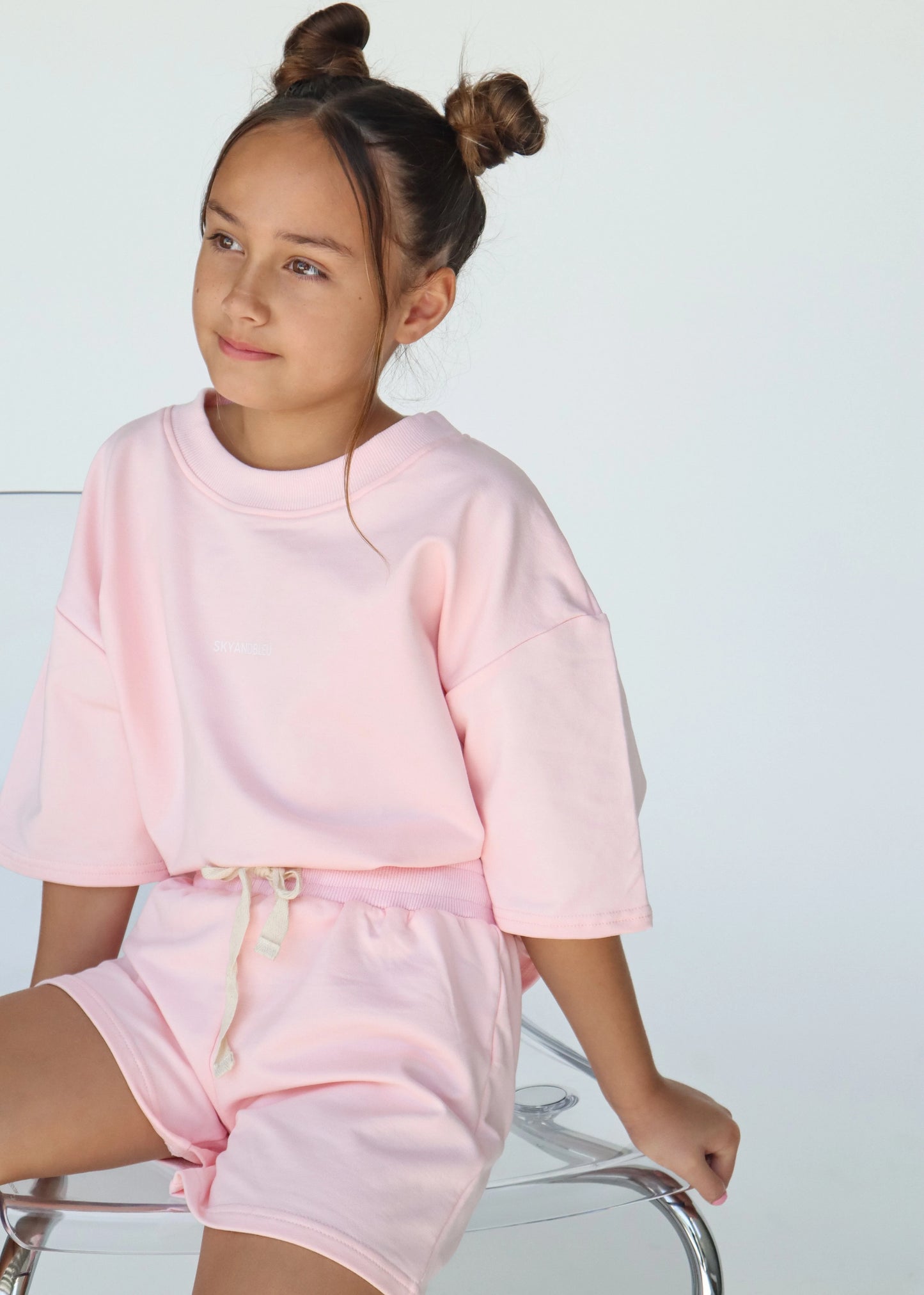 Signature Tee - Baby Pink