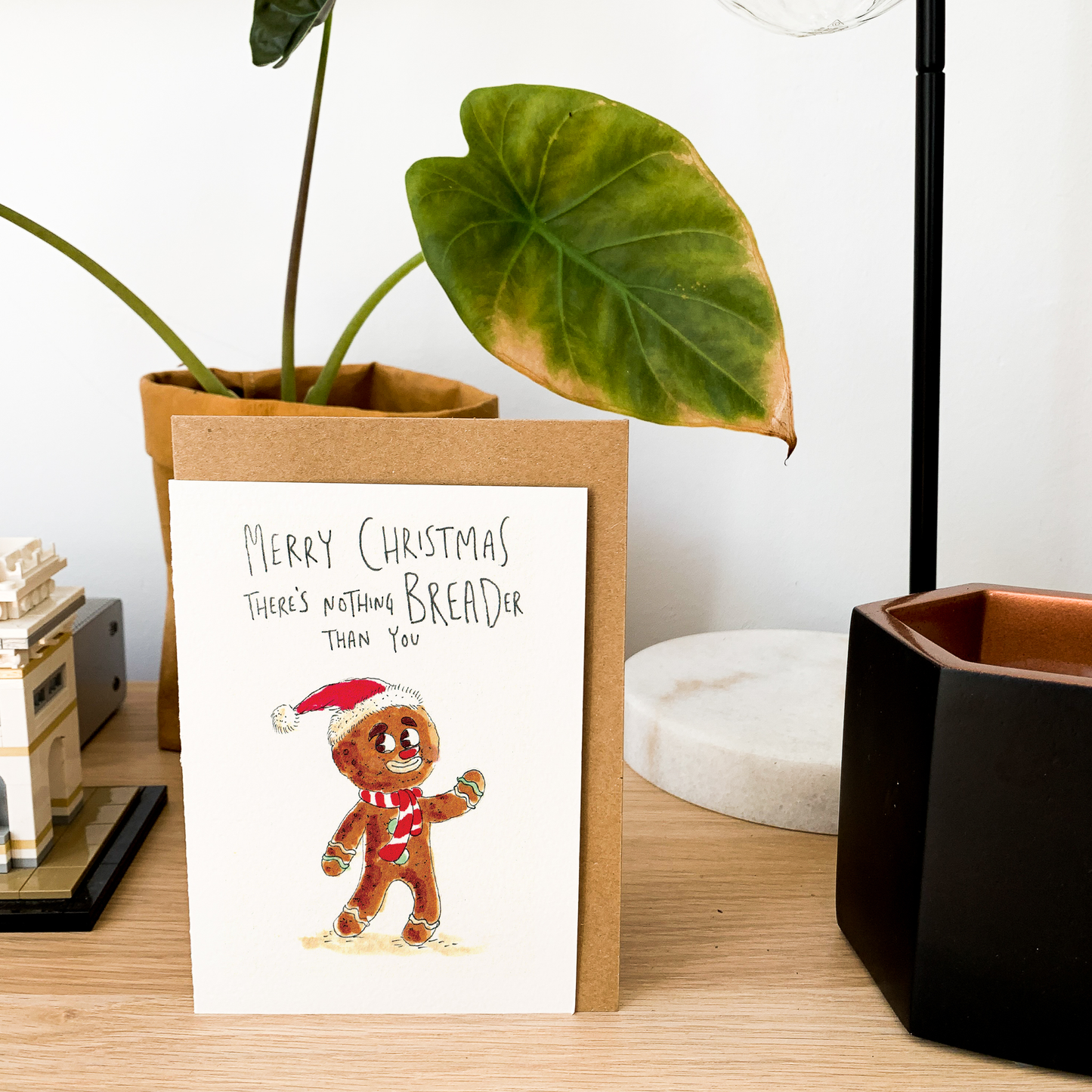 WELL DRAWN Merry Christmas, There's Nothing Breader Than You