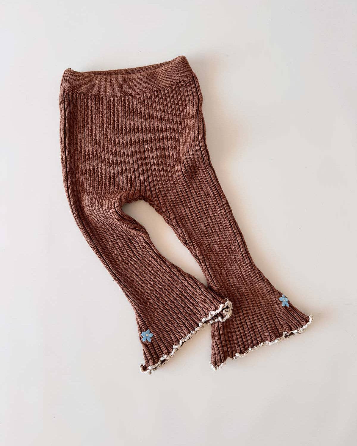 Cotton Knit Bell Pants | Bluebell