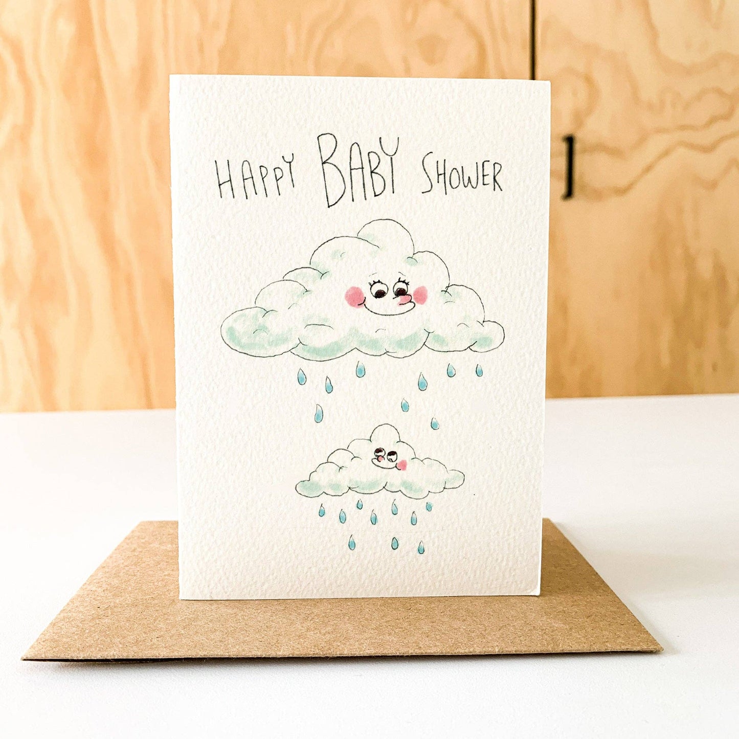 WELL DRAWN Happy Baby Shower