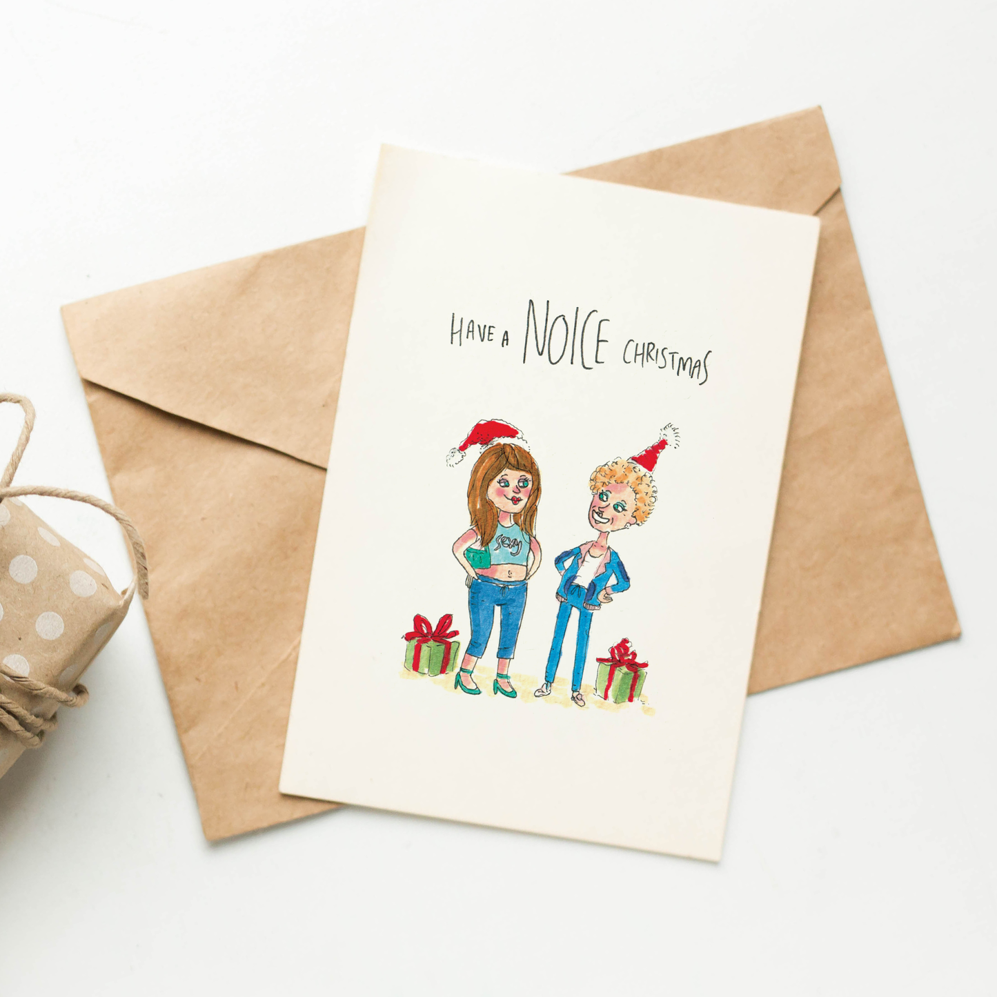 WELL DRAWN Have A Noice Christmas