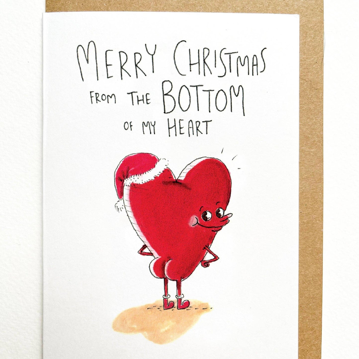 WELL DRAWN Merry Christmas from the Bottom of my Heart