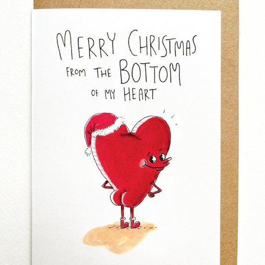 WELL DRAWN Merry Christmas from the Bottom of my Heart