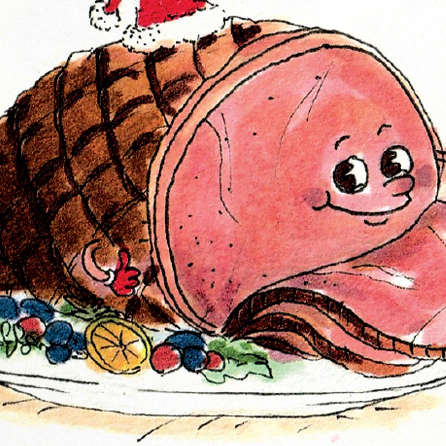 WELL DRAWN Have a HAMtastic Christmas