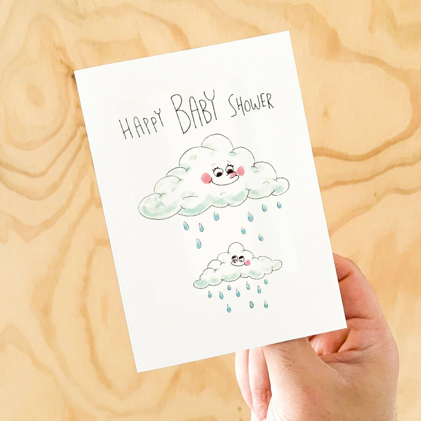 WELL DRAWN Happy Baby Shower