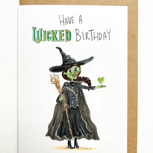 WELL DRAWN Have a Wicked Birthday