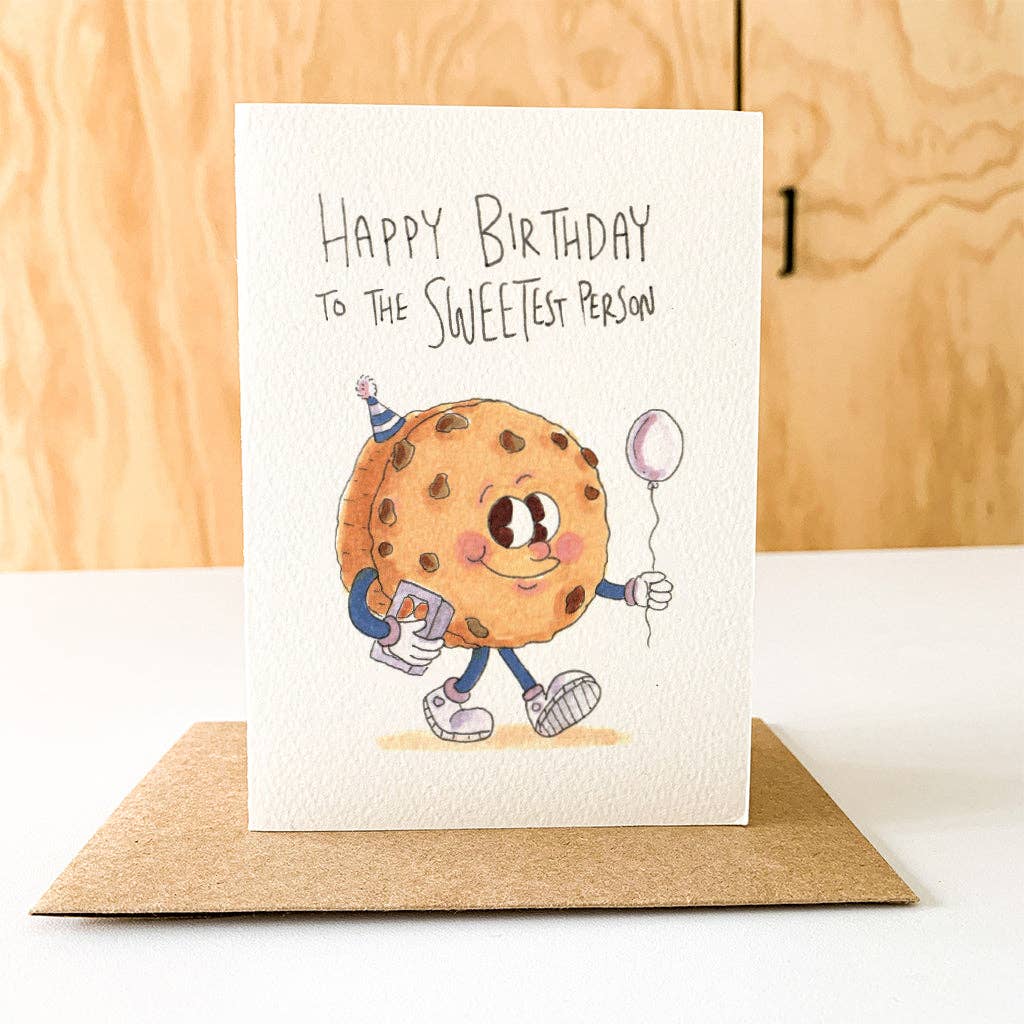 WELL DRAWN Happy Birthday To The Sweetest Person | Cookie