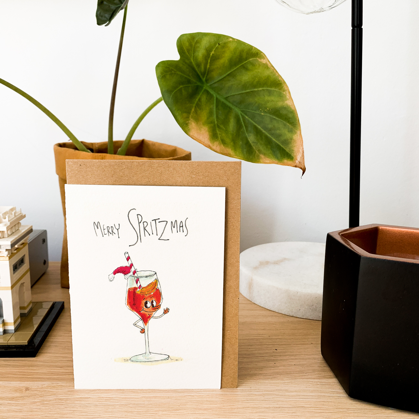 WELL DRAWN Merry Spritzmas