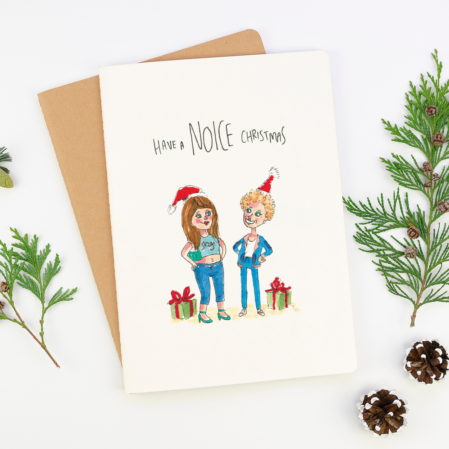 WELL DRAWN Have A Noice Christmas