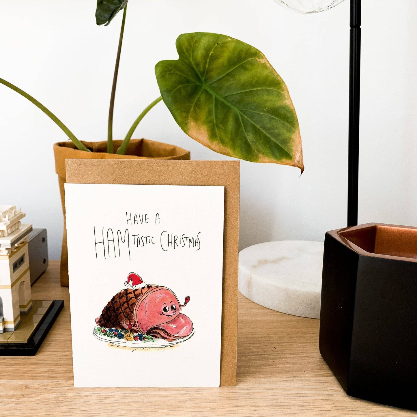 WELL DRAWN Have a HAMtastic Christmas