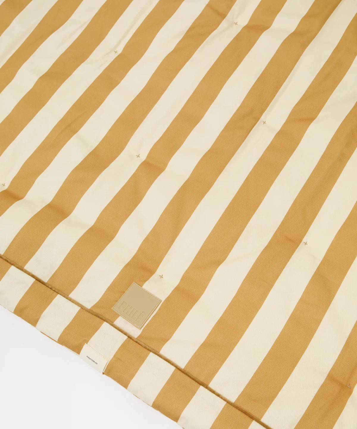 PHILÉ Baby Play Mat | Striped Marigold