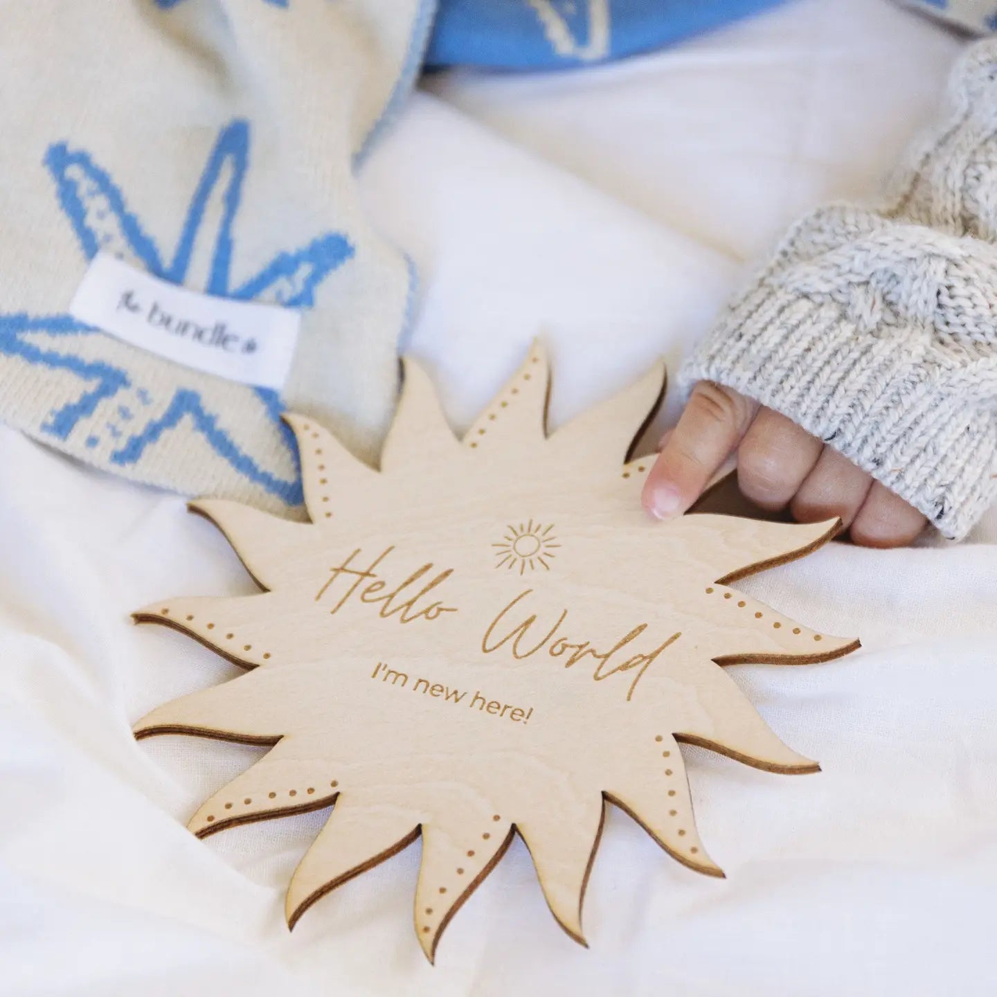 Sunburst Wooden Plaque