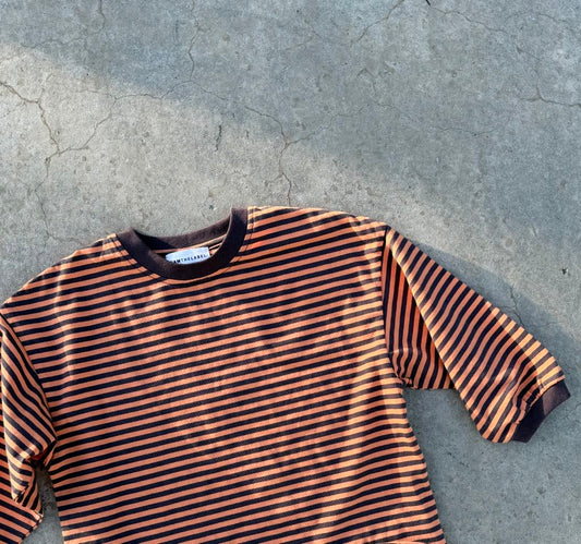 SAM THE LABEL Long Sleeve Tee | Burnt Citrus