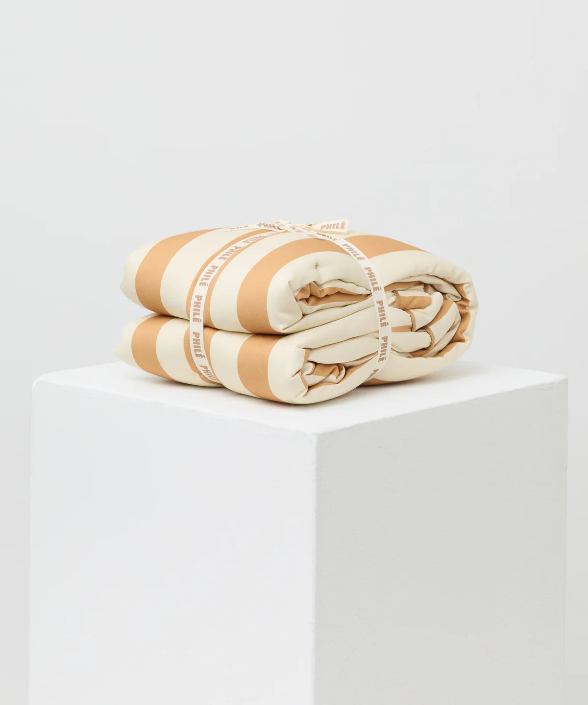 PHILÉ Baby Play Mat | Striped Marigold