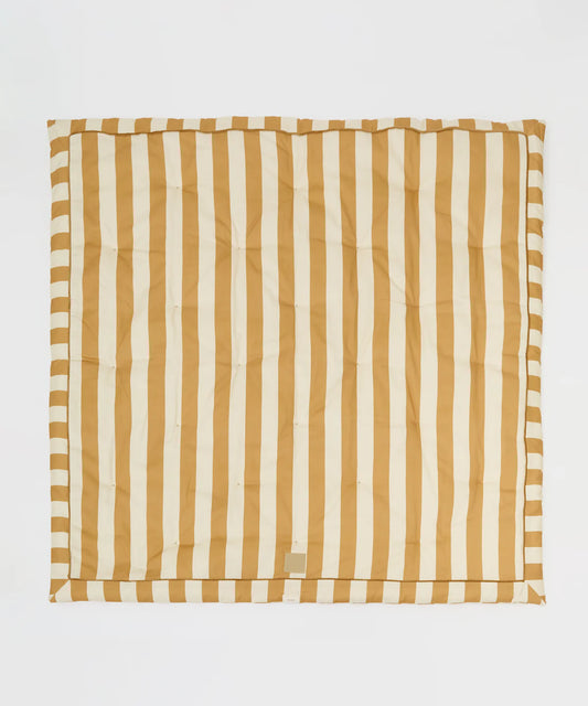 PHILÉ Baby Play Mat | Striped Marigold
