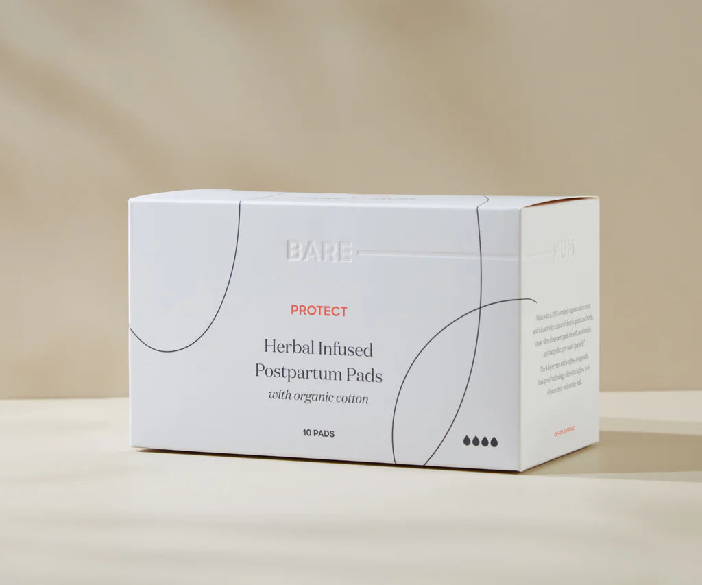 BARE MUM Herbal Infused Postpartum Pads