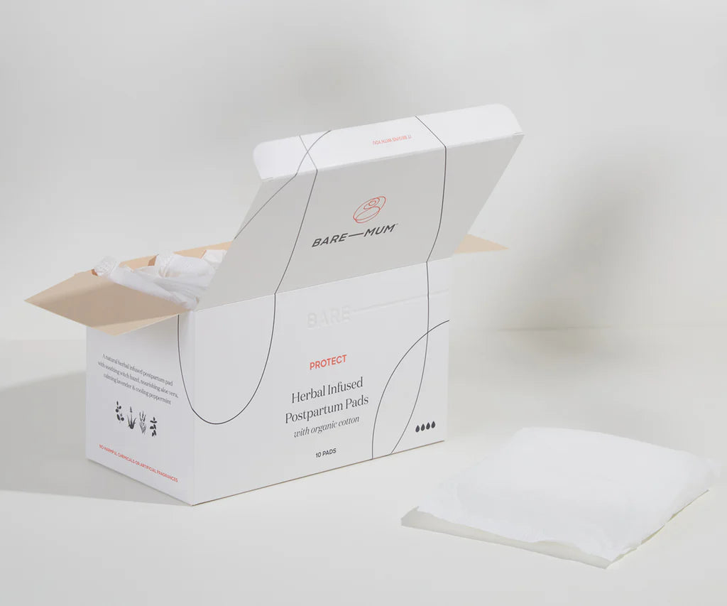 BARE MUM Herbal Infused Postpartum Pads