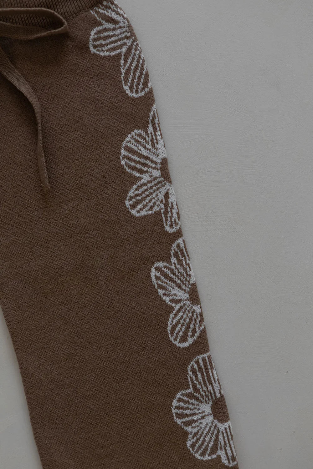 BELLE & SUN Knit Pants | Cocoa Flower