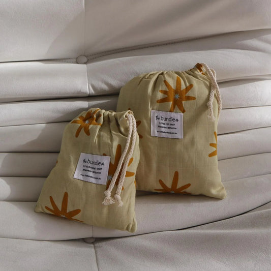 Stardust Bassinet Sheet