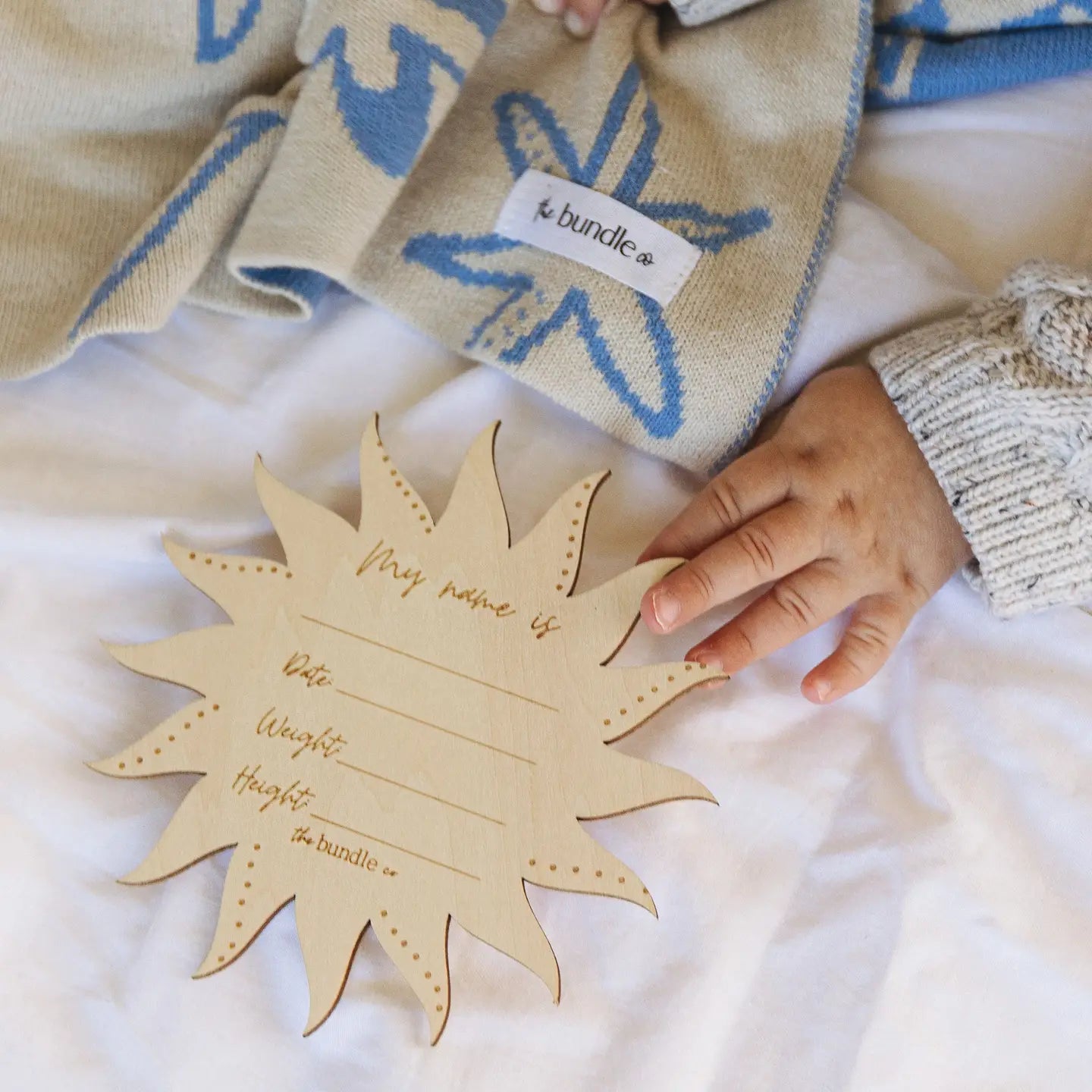 Sunburst Wooden Plaque