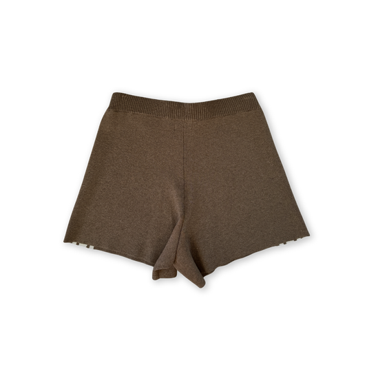 GROWN Ladies Organic Milano Knit Short | Mud