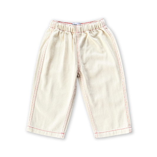 Organic Everyday Denim Pant - Milk