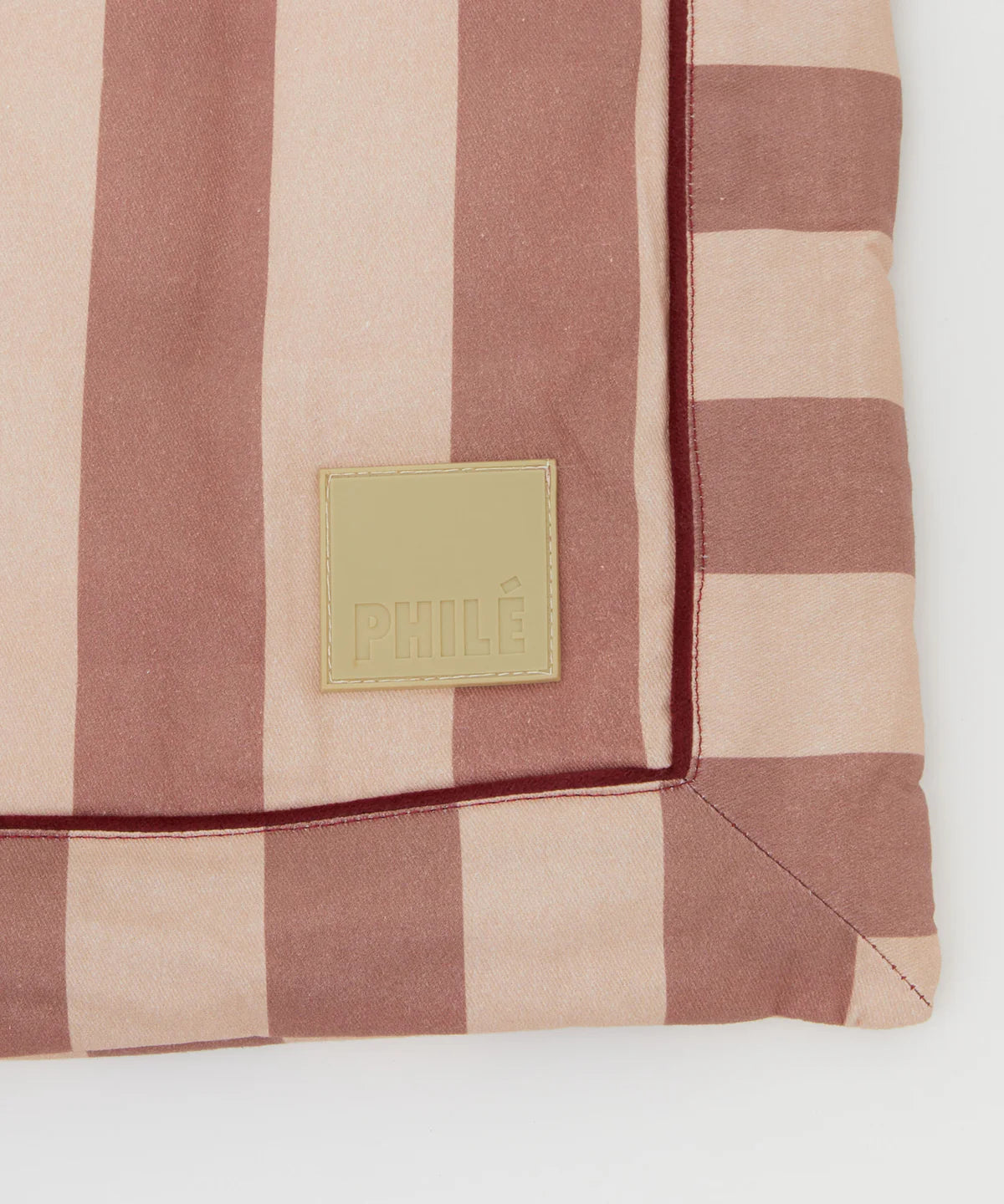 PHILÉ Baby Play Mat | Striped Pink