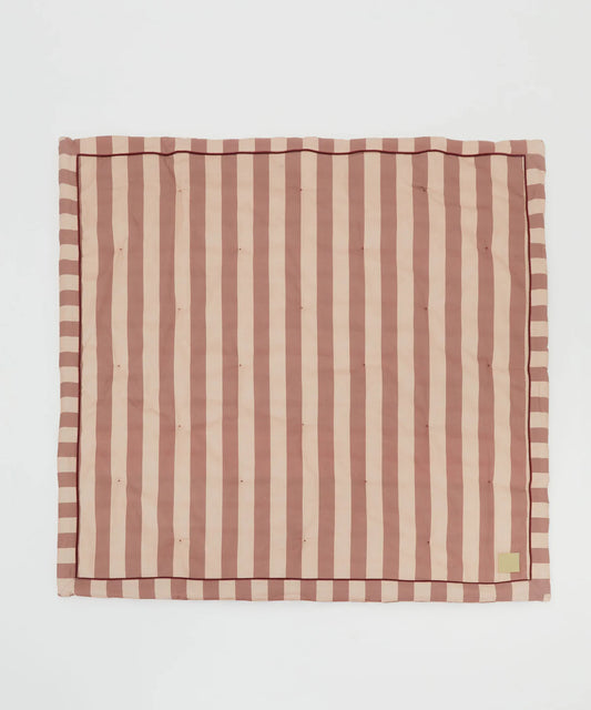 PHILÉ Baby Play Mat | Striped Pink