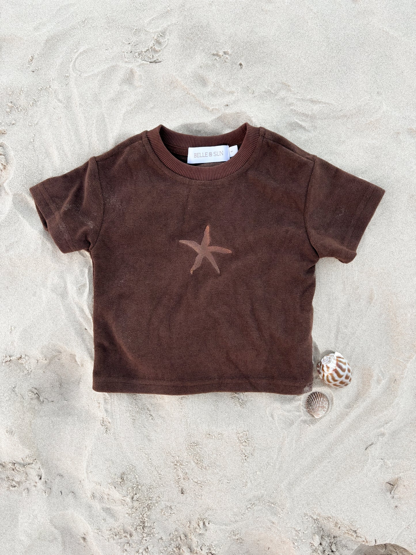 BELLE & SUN Terry Shorts | Sea Star