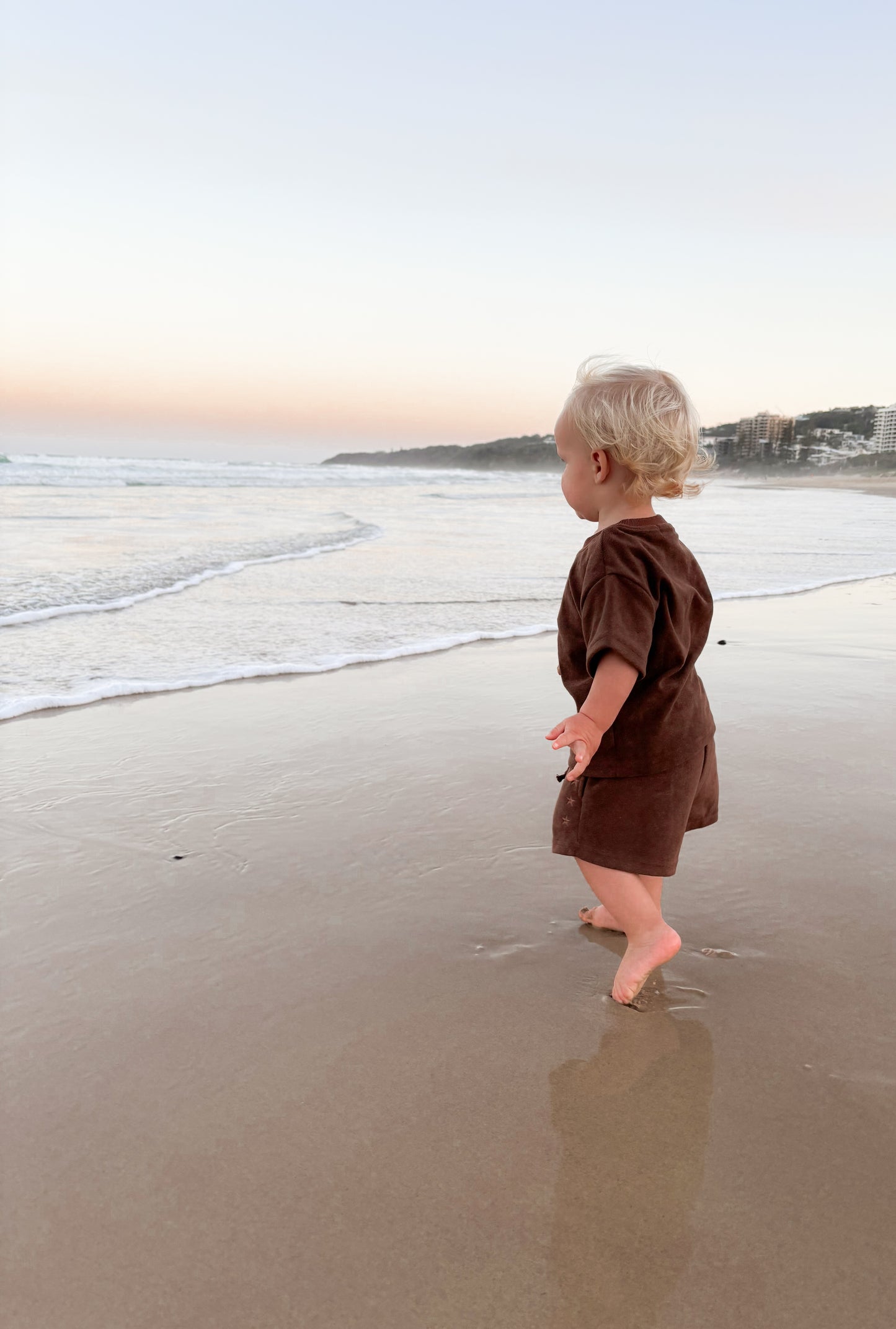 BELLE & SUN Terry Shorts | Sea Star