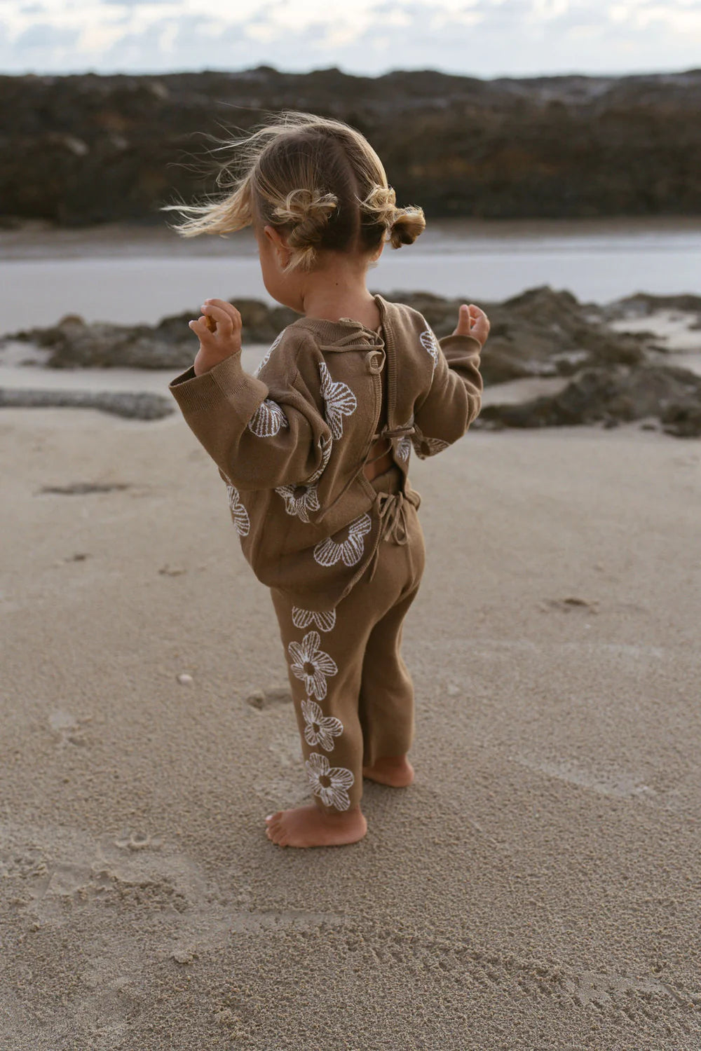 BELLE & SUN Knit Pants | Cocoa Flower