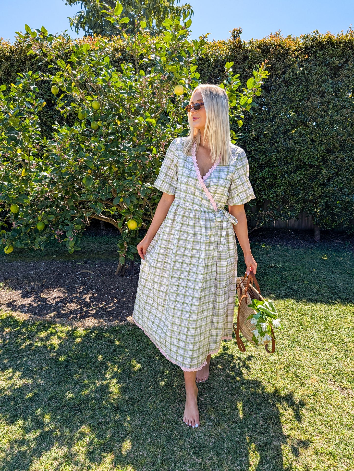 FOR FLORA Harper Wrap Maxi Dress