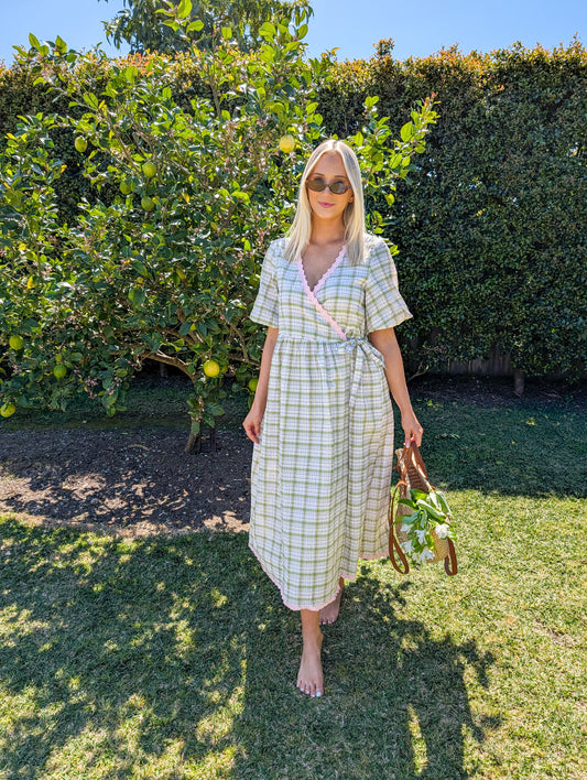 FOR FLORA Harper Wrap Maxi Dress