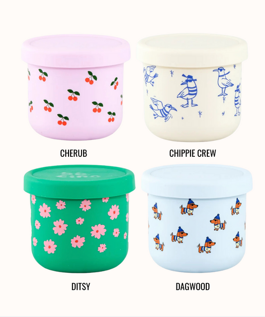 BB CINO 250ml Silicone Snack Pot