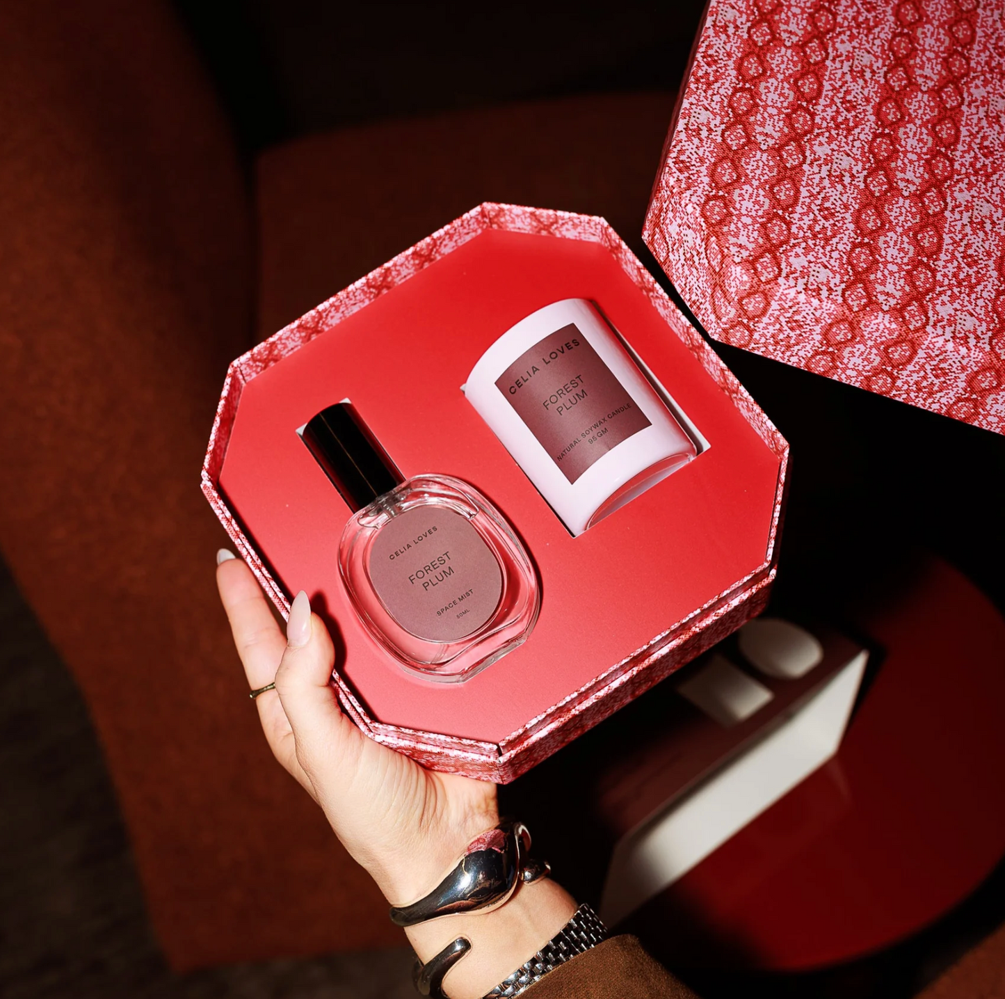 CELIA LOVES Candle & Room Spray Duo Set | Forest Plum